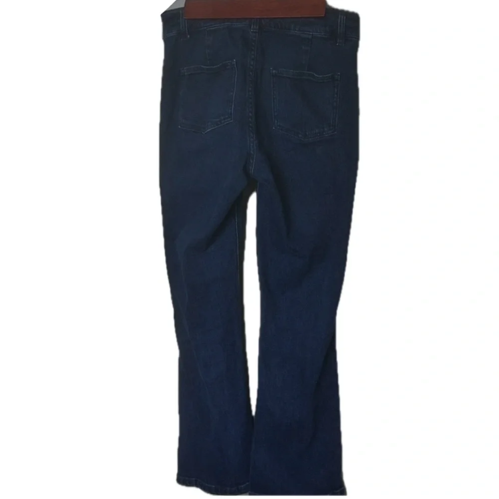 Generation Love Amirah High‎ Waist Sailor Button Front Crop Bootcut Jeans Sz 26